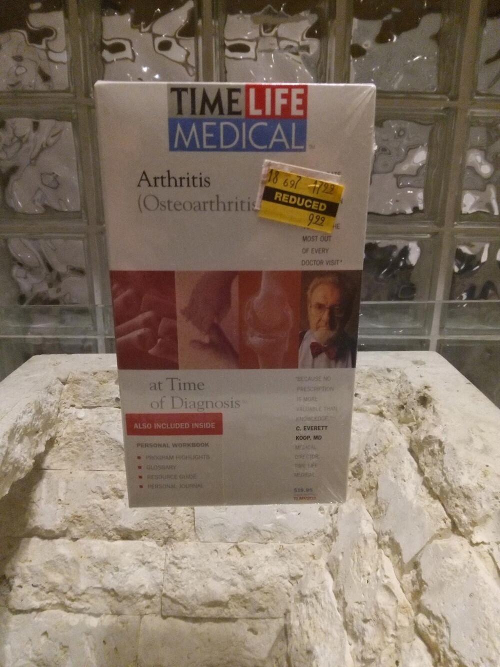 Time Life Medical Arthritis Osteoarthritis at Time of Diagnosis Factory Sealed